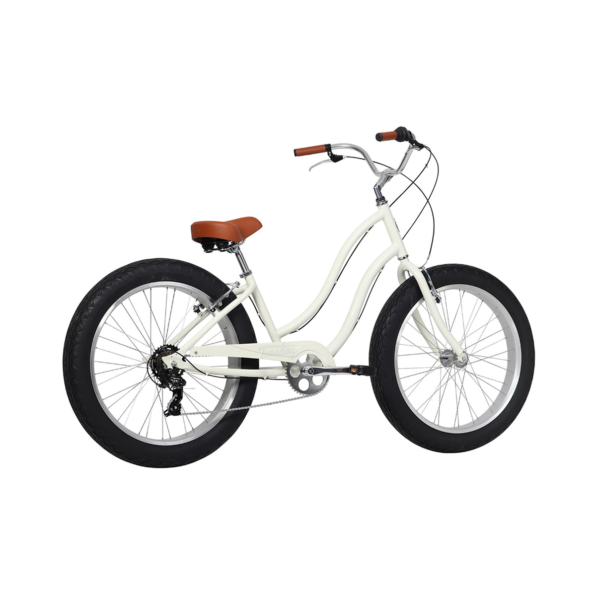 Cruiser bike white best sale