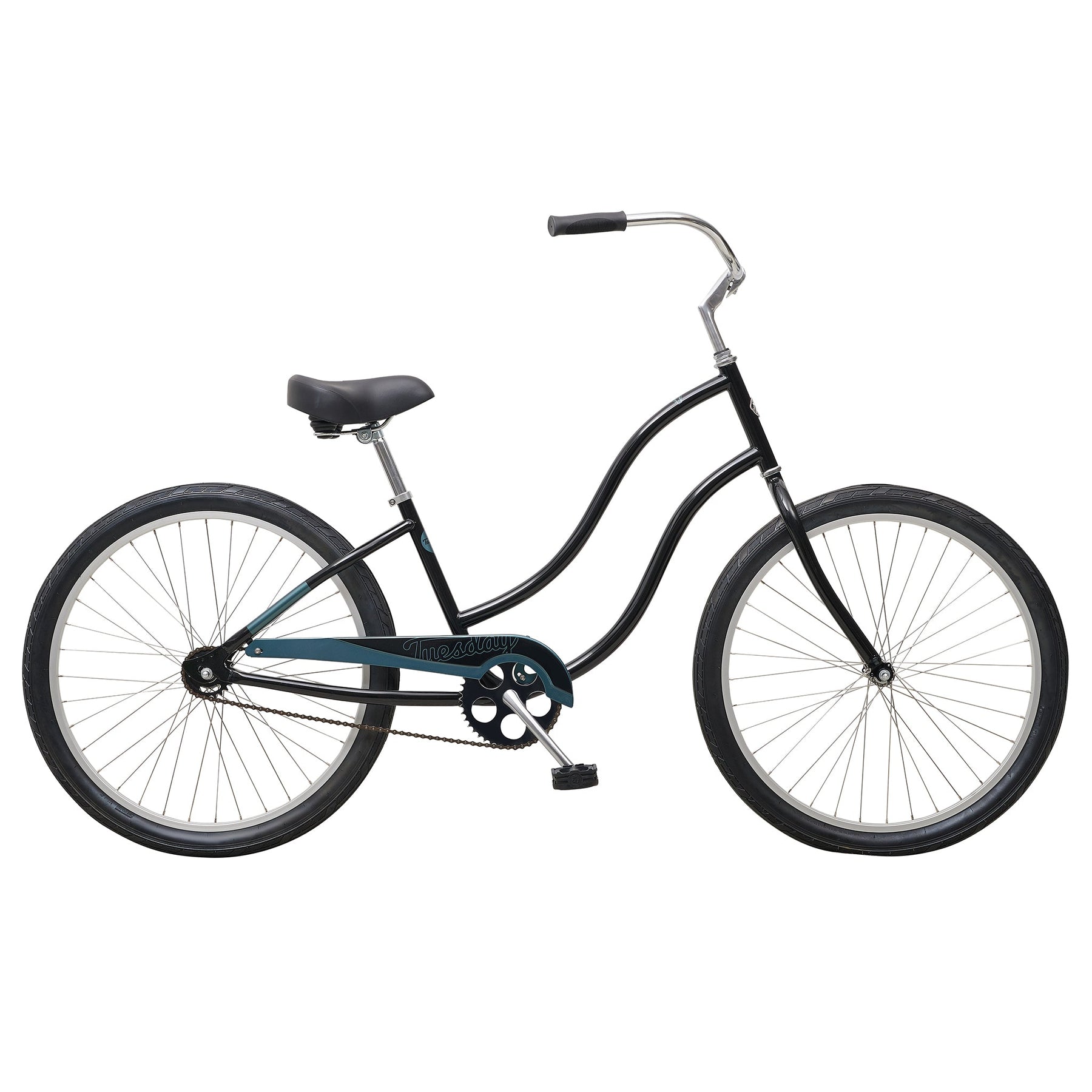 Black Schwinn Boys Beach strut Cruiser